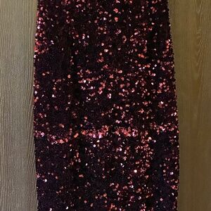 NWT Lindsey Wine Midi Dress